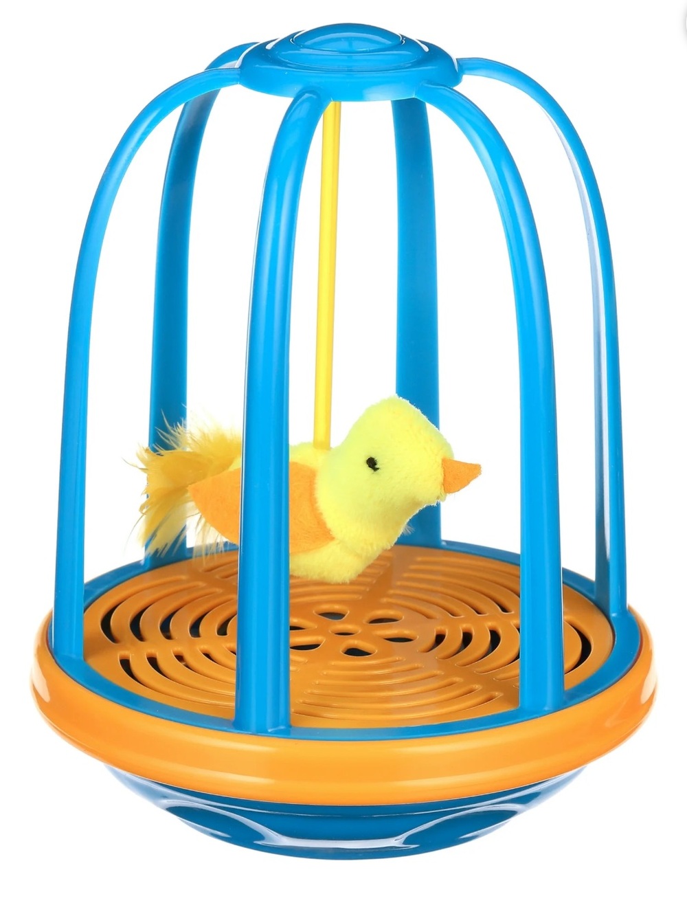 OurPets Bird in Cage Electronic Cat Toy - Picture 2 of 10